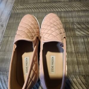 Steve Madden Women's Quilted Slip-On Shoes - Pink